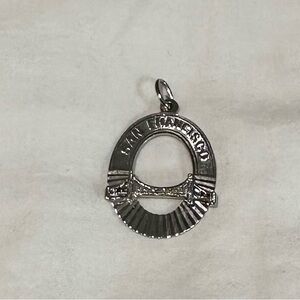 Vintage Crea Sterling Sover San Francisco Pendant (No Chain)